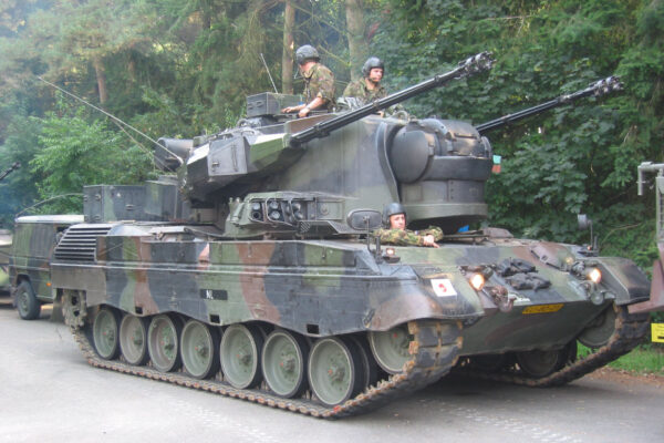 Flakpanzer Gepard (fot. Rasbak/Wikimedia Commons)