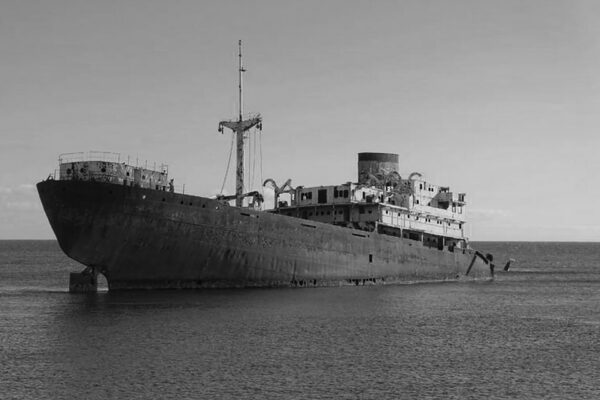 Rzekomo SS Ourang Medan, a w praktyce wrak statku Temple Hall na Lanzarote