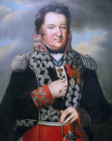 Na obrazie generał Jan Henryk Dąbrowski